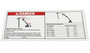 Genie Lift Part # 114390GT - DECAL,DANGER,ELECT HAZARD***, EA