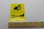 Genie Lift Part # 114391GT - DECAL,WARNING,CRUSHING, EA