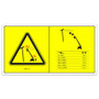 Genie Lift Part # 133067GT - DECAL,DANGER,ELEC.HAZ.STAY CLR, EA