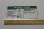 Genie Lift Part # 133247GT - DECAL,MANUAL FRCE,GRC,AUS,WRD, EA