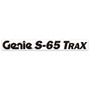 Genie Lift Part # 133254GT - DECAL, COSM,GENIE S65 TRAX, EA