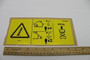 Genie Lift Part # 133262GT - DECAL,DANGER,MAXCAP CE GS3268, EA