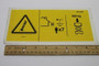 Genie Lift Part # 133265GT - DECAL,DANGER,MAX CAP CE GS4390, EA