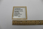 Genie Lift Part # 133464GT - DECAL,NOTICE TIRE PRESSURE, EA