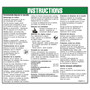 Genie Lift Part # 133563FRGT - DECAL,NOTICE,INST,PLAT-GS68RT, EA