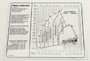 Genie Lift Part # 2-1286GT - DECAL,TH844C LOAD CHART, EA