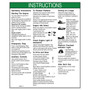 Genie Lift Part # 226515GT - DECAL,INSTRUCTIONS S40/45 AUS, EA