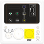 Genie Lift Part # 228407GT - DECAL,GROUND CONTROL PANEL, EA