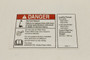 Genie Lift Part # 229356GT - DECAL,DANGER/NOTICE,TIRESPECS,S120/125,Z135, EA