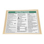 Genie Lift Part # 229916GT - DECAL,NOTICE,INST,PLAT-GS69RT, EA