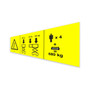 Genie Lift Part # 230809GT - DECAL,NOTICE,MAX CAP GS2669, EA