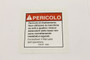 Genie Lift Part # 27872ITGT - DECAL,TIP OVER HAZARD, EA