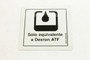 Genie Lift Part # 28157SPGT - DECAL,USE DEXRON***, EA