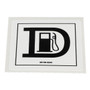 Genie Lift Part # 28159GT - DECAL,LABEL,DIESEL FUEL, EA