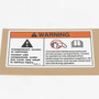 Genie Lift Part # 28175GT - DECAL,WARNING-COMPART ACCESS, EA