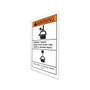 Genie Lift Part # 31059GT - DECAL,WARNING COLLISION HAZARD, EA