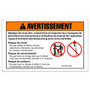 Genie Lift Part # 32717FRGT - DECAL,WARNING BOOM SAFETY, EA
