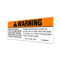 Genie Lift Part # 32885GT - DECAL,SILENT WINCH, EA