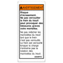Genie Lift Part # 32939FRGT - DECAL,WARNING,CRUSHING, EA