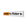 Genie Lift Part # 33468GT - DECAL,WARNING,NO RIDERS, EA