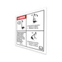 Genie Lift Part # 33952FRGT - DECAL,DANGER,TILT ALARM, EA