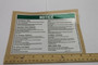Genie Lift Part # 35540GT - DECAL,NOTICE,OPER INST PLAT,DC, EA