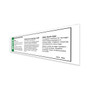 Genie Lift Part # 35547GT - DECAL,NOTICE,MACHINE SETUP, EA