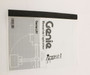 Genie Lift Part # 35566FRGT - MANUAL,OPERATORS,GENIE LIFT, EA