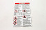 Genie Lift Part # 43091GT - DECAL,DANGER,GENERAL SAFETY, EA