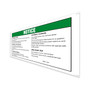 Genie Lift Part # 43653GT - DECAL,NOTICE,GRD OPER INSTRUCT, EA
