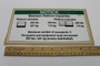 Genie Lift Part # 44254GT - DECAL,NOTICE,MAX CAP 500 ANSI, EA