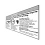 Genie Lift Part # 46262DUGT - DECAL,DANGER,BATTERY SAFETY, EA