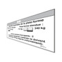 Genie Lift Part # 48331FRGT - DECAL,NOTICE, MAX CAP 1000/250, EA