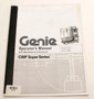 Genie Lift Part # 48646GT - MANUAL, OPERATORS, CWPS 2ND ED, EA