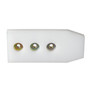 Genie Lift Part # 50246GT - WEAR PAD,7 X 3 X.75 W/NUTS, EA