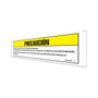 Genie Lift Part # 52675SPGT - DECAL,CAUTION,DAMAGD MACHINE, EA