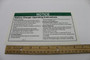 Genie Lift Part # 52787GT - DECAL,NOTICE,CHARGER INSTRUC, EA