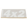 Genie Lift Part # 52966GT - DECAL,COSMETIC,4 X 2, EA