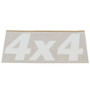 Genie Lift Part # 52967GT - DECAL,COSMETIC,4 X 4, EA