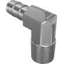 Genie Lift Part # 54206GT - HOSE END,BARB,1/4 MNPTX3/16,90, EA