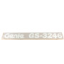 Genie Lift Part # 62058GT - DECAL,COSMETIC,GENIE GS-3246, EA