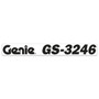 Genie Lift Part # 62058GT - DECAL,COSMETIC,GENIE GS-3246, EA