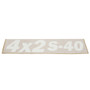 Genie Lift Part # 62073GT - DECAL,COSMETIC,S40, EA