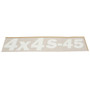 Genie Lift Part # 62075GT - DECAL,COSMETIC,S-45, EA