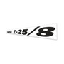 Genie Lift Part # 62937GT - DECAL,COSMETIC,GENIE Z-25/8, EA