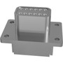 Genie Lift Part # 73733GT - CONN, RECEP, 12 WAY, DEUTSCH, DT, BLACK/FLANGE, EA