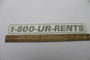 Genie Lift Part # 82175GT - DECAL,UR,800,1.75X12, EA