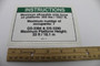 Genie Lift Part # 82211GT - DECAL,NOTICE,SIDE FORCE ANSI, EA