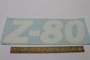 Genie Lift Part # 82312GT - DECAL,COSMETIC,Z80, EA