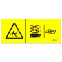 Genie Lift Part # 82474GT - DECAL SYMBOL USE SAFETY ARM, EA